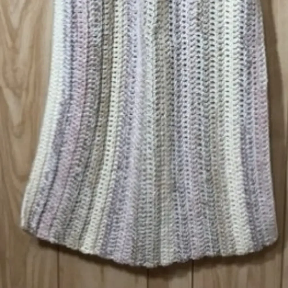 NWT Thick Multicolor Handmade Crocheted Baby Blanket by Dawny